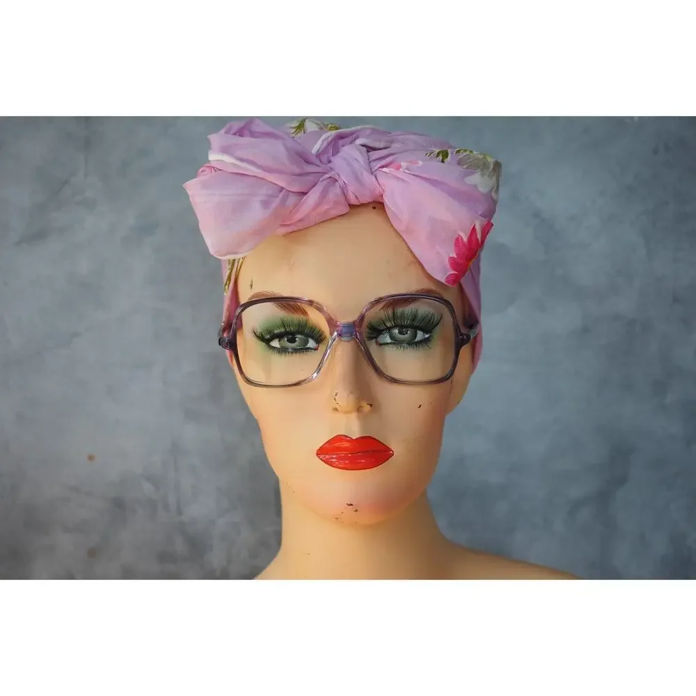 Vintage 1970s Eyeglasses Canada 52-16 Granny Chic Retro Boho Jackie O NOS